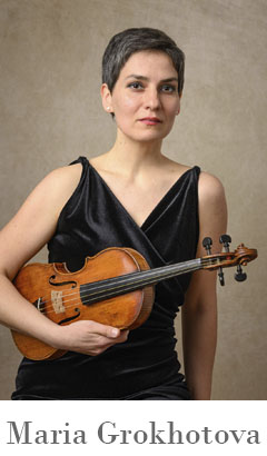 CV di Maria Grokhotova - violino II